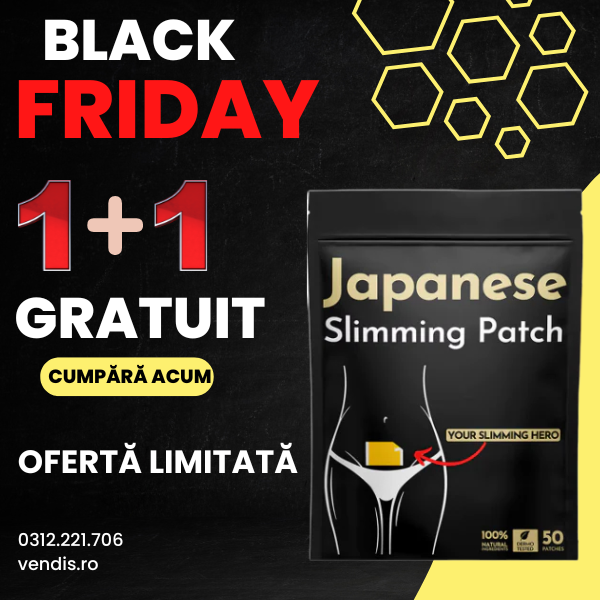 Plasturi Japonezi pentru Slăbire și Eliminarea Grasimii Abdominale