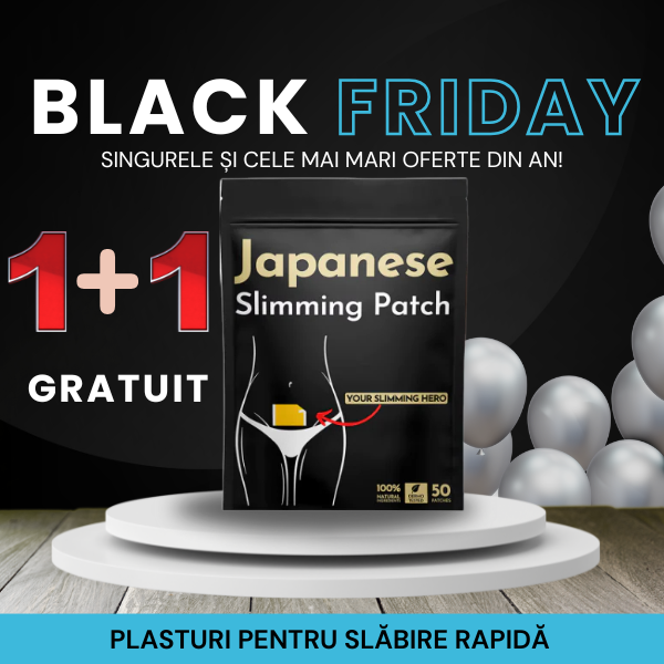Plasturi Japonezi pentru Slăbire și Eliminarea Grasimii Abdominale