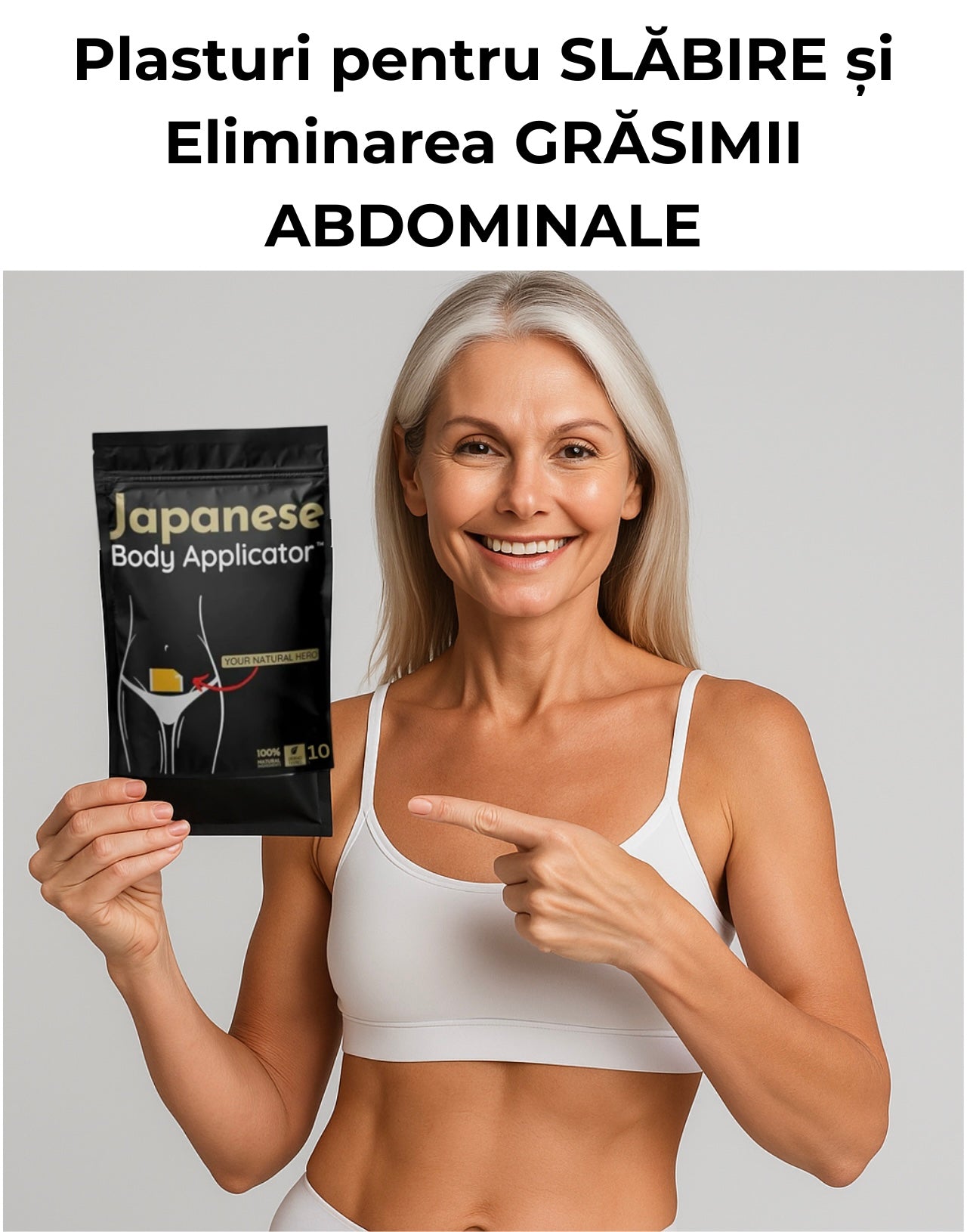Plasturi Japonezi pentru Slăbire și Eliminarea Grasimii Abdominale