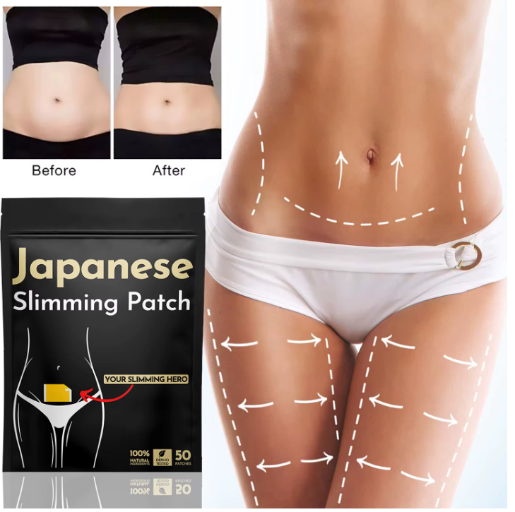 Plasturi Japonezi pentru Slăbire și Eliminarea Grasimii Abdominale