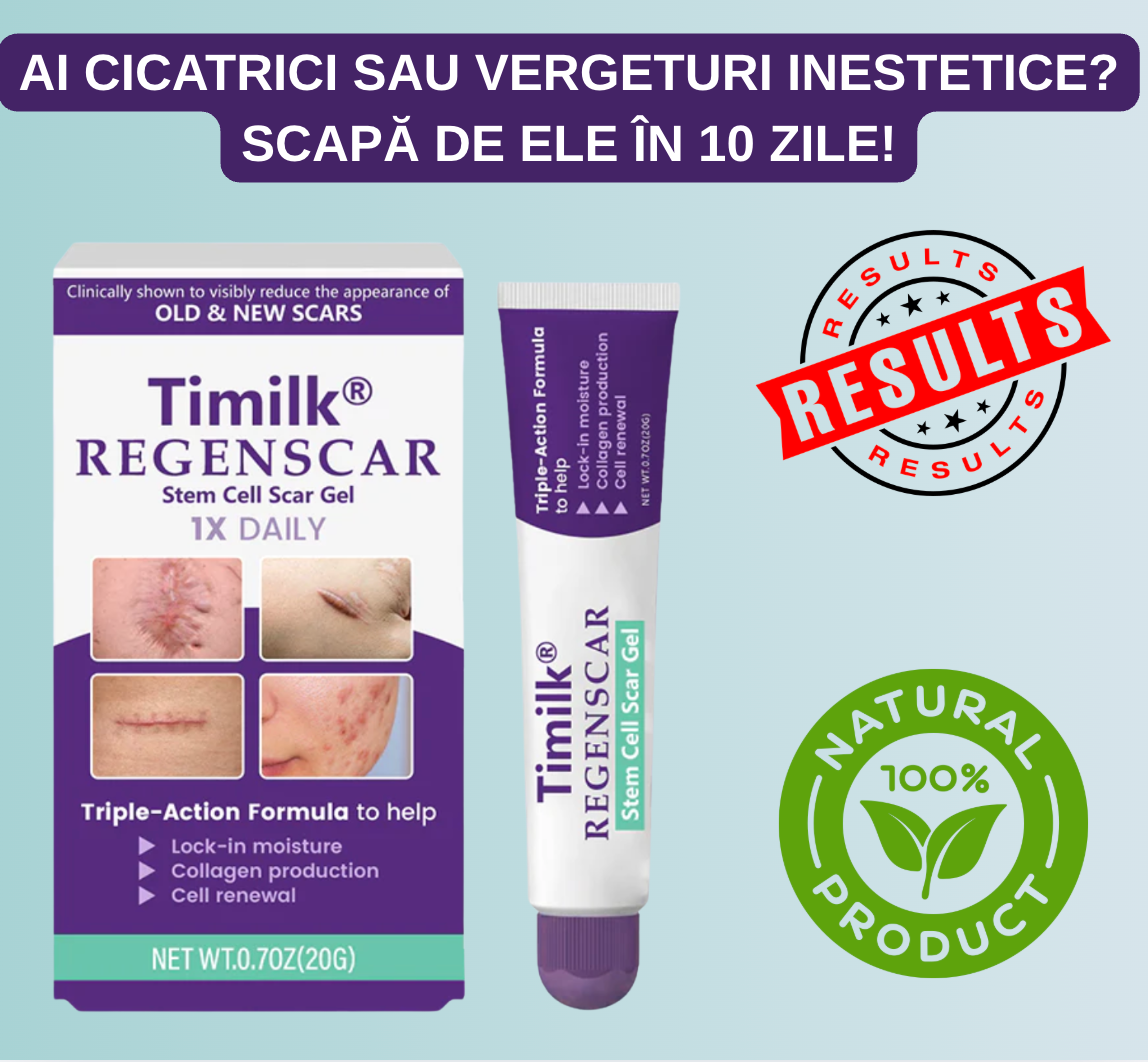 Cremă pentru Eliminarea Cicatricilor și Vergeturilor
